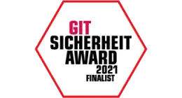 Logo des GIT Sicherheit Awards 2021 pour les finalistes.
