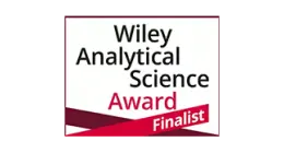 Logo du Wiley Analytical Science Awards avec le texte "Finaliste".
